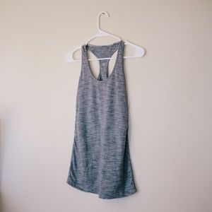 Lululemon Heather Gray Racerback Athletic Tank
